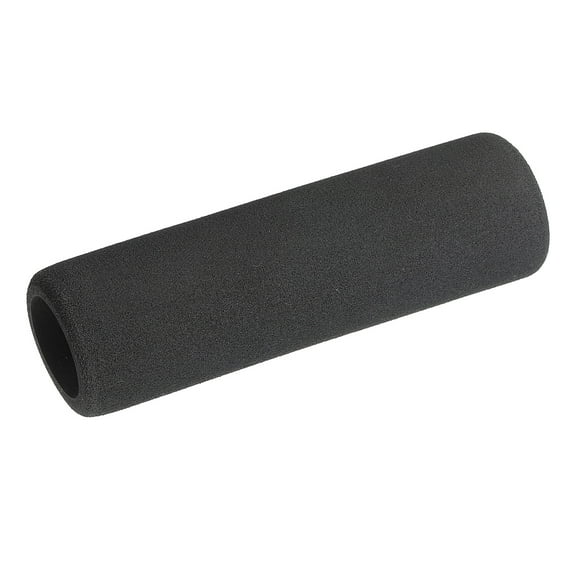 Foam Grip Tubing Handle Grips 28mm ID 38mm OD 4.5" Black for Utensils, Fitness, Tools Handle Support