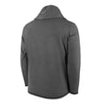 thumbnail image 3 of Men's  Black Colorado Rockies Butter Stripe Tri-Blend Long Sleeve Hoodie T-Shirt, 3 of 3