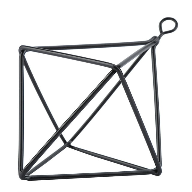 Soporte Geométrico Para Plantas De Aire, Soporte Para Plantas Colgantes De Moda Con Acabado Galvanizado, Estante De Exhibición De Alambre De Hierro Inoxidable Para Suculentas,