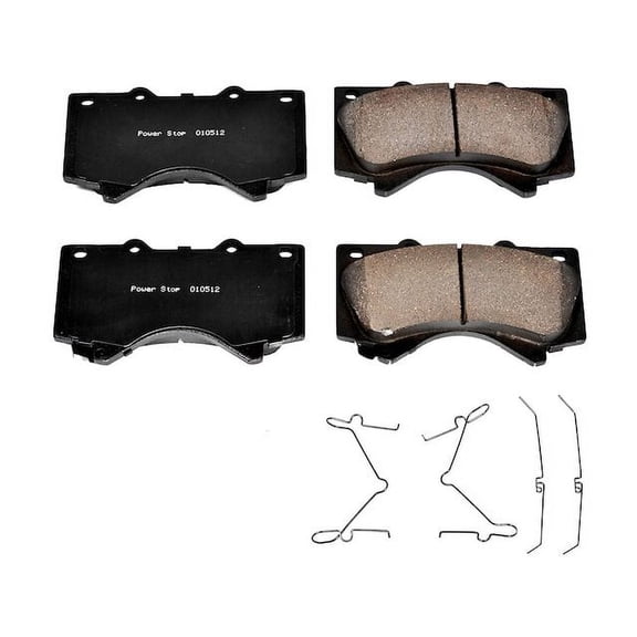 Front Brake Pad Set - Compatible with 2021 Toyota Tundra