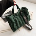thumbnail image 3 of Bolso de mano grande de diseño retro, bolso espacial de algodón cálido para invierno 2022, bolsos de mano para mujer, bolsos de mensajero, bolso de compras, billetera, 3 of 5