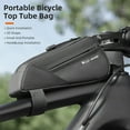 thumbnail image 5 of WEST BIKING Bike Bag 0.5L Front Frame Bag 3D Shape Bike Parcel Bag Road Trip Riding Equipment, 5 of 7