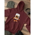 thumbnail image 3 of Toon Style Glass W Beverage Hoodie Men -Image by Shutterstock, Male 3X-Large, 3 of 4