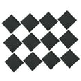 thumbnail image 3 of 12 Pack Solid Colors Cotton Squares Bandanas Black, 3 of 8