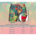 thumbnail image 4 of Mens Swim Trunks, Quick Dry 5 Inch Inseam Beach Shorts, 4 of 4