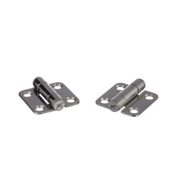 Seachoice Pair of 316 Stainless Steel Barrel Up Friction Hinges