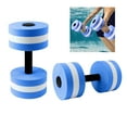 thumbnail image 3 of Eonox EVA Foam Water Resistance Dumbbells for Pool & Water Aerobics, Lightweight Waterproof Mancuerna - Non-Slip Design (10.8" x 5.9"), 3 of 6