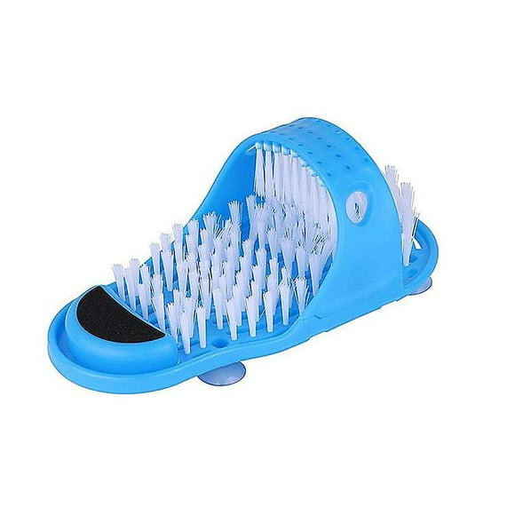 Magic Foot Scrubber Feet Cleaner Washer Brush1pcs-blue