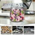 thumbnail image 6 of Yayeee Ashtray with Lid for Cigarette Smokeless Stainless Steel Home Ash Holder, Pink Kiwi, 6 of 7