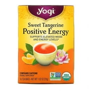 Yogi Tea, Positive Energy, Sweet Tangerine, 16 Tea Bags, 1.02 oz