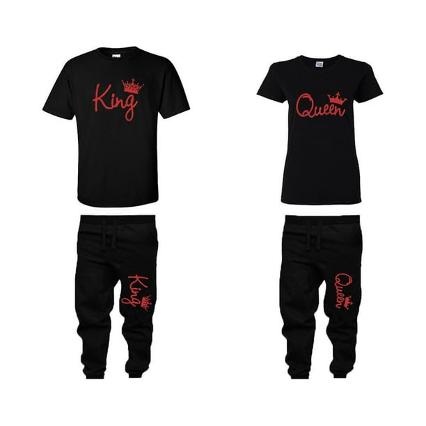 king and queen jogger sets
