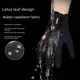 thumbnail image 4 of Guantes de ciclismo de terciopelo para hombre y mujer, antideslizantes, con dedos completos, cálidos, para deportes de esquí y pantalla táctil, 4 of 5