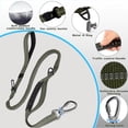thumbnail image 2 of Collar multifunción para perros, diseño duradero, doble asa, elástico, con tiras reflectantes, con hebilla de arnés, adecuado para entrenamiento de perros de tamaño mediano y protección de seguridad, 2 of 6