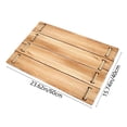 thumbnail image 3 of NWOKYZGH Wooden Door Bathroom Mat Super Absorbent Diatomaceous Earth Bath Mat Non-Slip Door Mat Quick Drying Bath Floor Mat for Shower Bathtub Kitchen Bathroom Rugs, 3 of 6