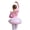Pink, variant on LYMAYTER Toddler Ballet Leotard Girls Long Sleeve Solid Color Practice Dress Soft Seasonal Set 3-11Y