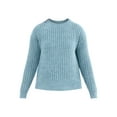 thumbnail image 5 of Time and Tru Women's and Women’s Plus Textured Stitch Sweater, Midweight, Sizes XS-4X, 5 of 5