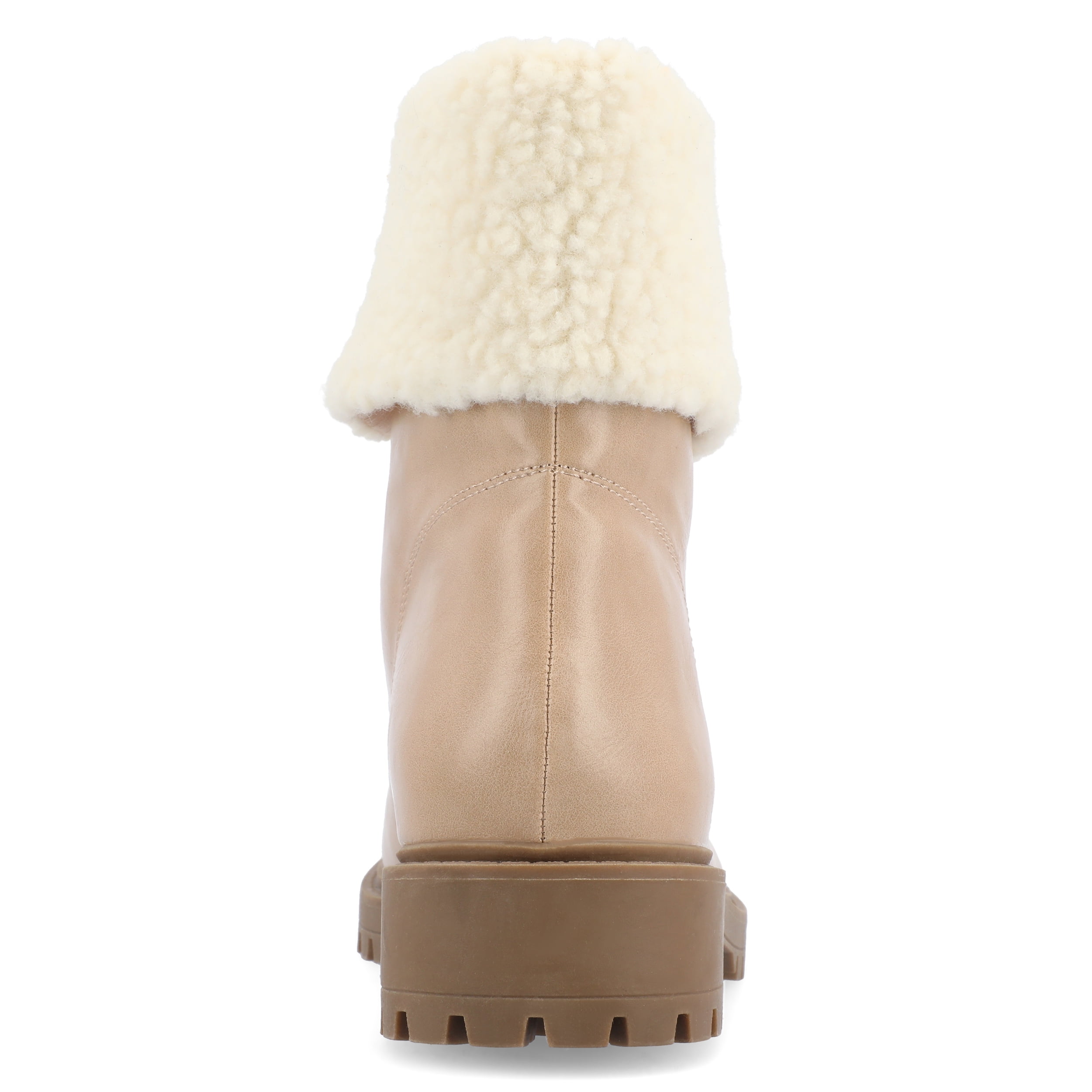 Journee Womens Fynn Almond Toe Block Heel Ankle Booties