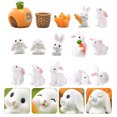 thumbnail image 3 of 15Pcs Modèles de Lapin Décoratifs Accessoires de Lapin de Pâques Accessoires Bonsaï (Style Mixte), 3 of 7