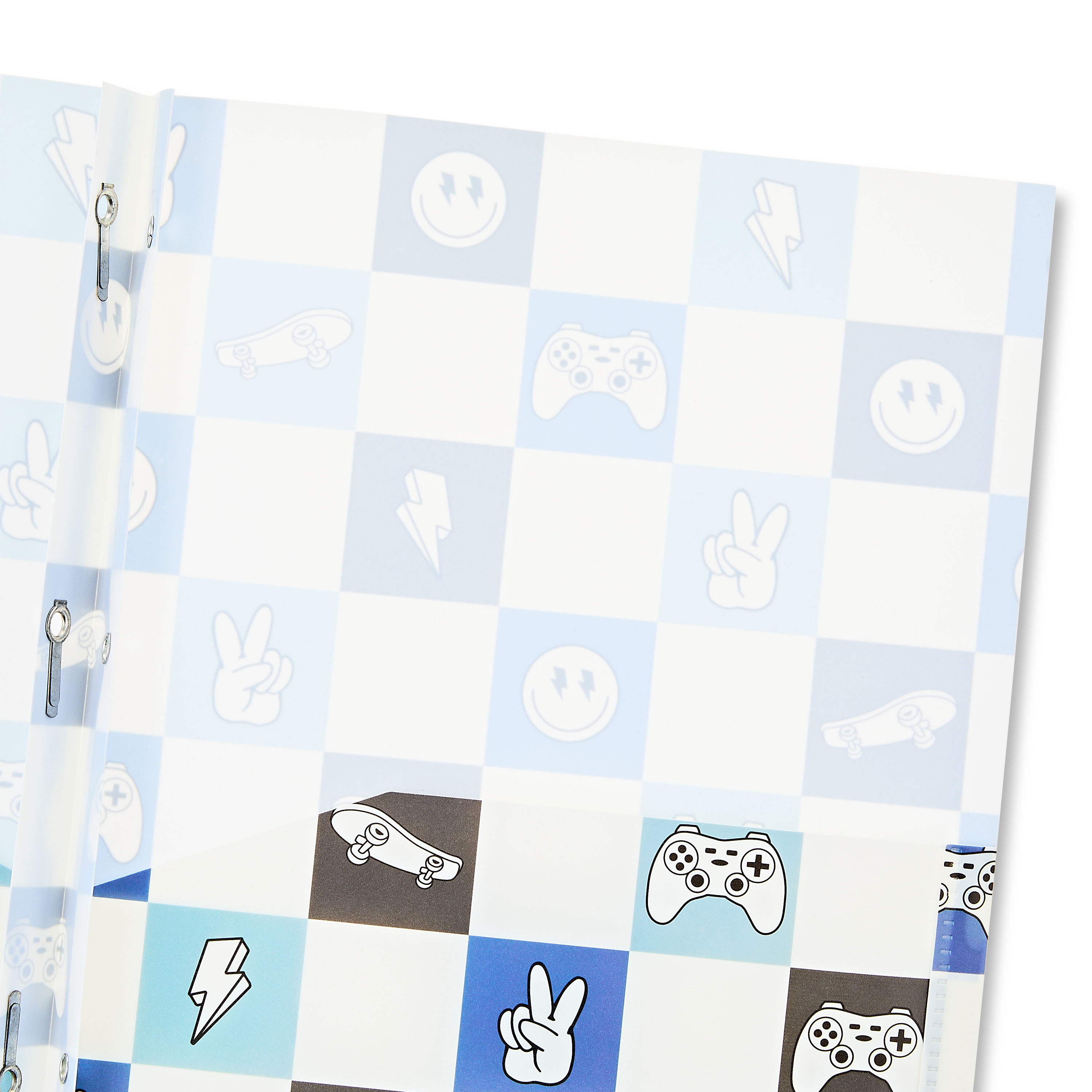 Pen+Gear P0LY PRONG FOLDER CHECKERBOARD