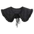 thumbnail image 1 of Minnieouse Chal de cuello falso para mujer, abrigo acolchado con volantes para fiesta de cumpleaños, chaqueta, camiseta, Capelet, cubierta de cuello a la Accesorios de disfraces Negro Minnieouse AP013193-01, 1 of 6