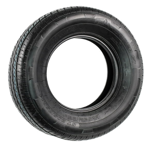 eCustomrim ST205/75R14 DEEP TREAD Steel Belted Radial Trailer Tire Load C 1760 Lbs. - 6 Year Warranty w/Free Roadside