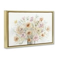 thumbnail image 4 of Stupell Industries Blush Pink Bouquet Plants & Flowers Painting Gold Floater Framed Canvas Art Print Wall Art, 31 x 21, 4 of 10
