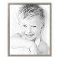 thumbnail image 2 of ArtToFrames 29" x 36" Silver Picture Frame, 29x36 inch Silver MDF Poster Frame (WOM-4642), 2 Pack, 2 of 7