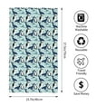 thumbnail image 2 of KLL Penguins Whales Ultra Absorbent & Soft Hand Towels for Bath, Hand, Face, Gym and Spa-27.5x16in, 2 of 7