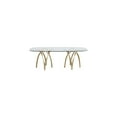 thumbnail image 5 of Meridian Furniture Madelyn Gold Dining Table, 5 of 5