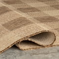 thumbnail image 5 of Nuloom Falonia Farmhouse Indoor/Outdoor Area Rug, 6' 7" x 9', Falonia Light Brown, 5 of 8