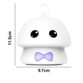 thumbnail image 2 of Mushroom Night Light Usb Smart Creative Silicone Desk Lamp Black, 2 of 5