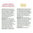 thumbnail image 2 of DEL MONTE Mixed Berry & Peach Ice Pops, 10 x 50 ml, 2 of 8