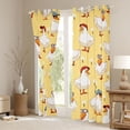 thumbnail image 3 of Homewish Kids Children Cute Duck Blackout Curtains Set of 2 (52x84 Each),Farmhouse Animal Window Curtains,Cartoon Kawaii Curtains and Drapes,Microfiber Bedroom Decor, 3 of 6
