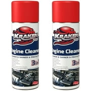 KRAKEN BOND Engine Cleaner Spray - (2x12.3 fl. Oz) Engine Degreaser for Engine Bay, Gunk, and Motor | 2 Pack