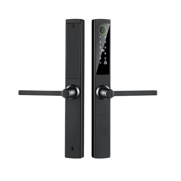 Cerradura de puerta inteligente,Cerradura de puerta biométrica con teclado de código de acceso,Cerradura de puerta de entrada sin llave