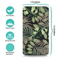 thumbnail image 2 of Tropical Plant Coffee Bar Mat - Jungle Leaves Print, 4-Layer Construction for Maximum Absorption, 2 of 4