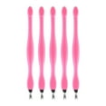 thumbnail image 1 of maskred 5 Pièces Portable Cuticules Dissolvant Acier Inoxydable Clou Pousseur Femmes Hommes Mort Peau Tondeuse Manucure Accessoires Type 8, 1 of 6