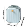 thumbnail image 3 of Guozer Mini Trash Can For Desk 1PCS Small Trash Can with Lid Student Dormitory Trash Can Odorless Mini Trash Can For RV, Office, Bedroom, 3 of 7