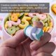 thumbnail image 4 of Juego de 26 moldes de plástico para fondant de tartas con forma de letras mayúsculas y minúsculas y 10 números (3 juegos/lote), 4 of 8