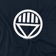 thumbnail image 2 of Green Lantern Black Lantern Logo Women's T Shirt, Navy, 2X-Large, 2 of 6