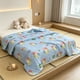 thumbnail image 1 of Edredón ligero de verano para noches calurosas: edredón transpirable con aire acondicionado, manta suave de poliéster lavable con estampado floral para la decoración del dormitorio., 1 of 6