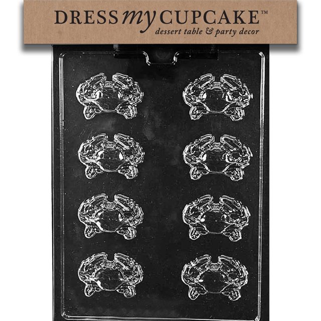 Dress My Cupcake Molde Para Caramelos De Chocolate Piezas De Cangrejo Náutico