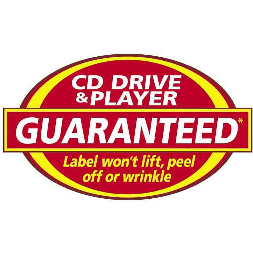 Avery CD Labels, Matte White, 100 Disc labels & 200 Spine labels (8691) White - 100 / Pack
