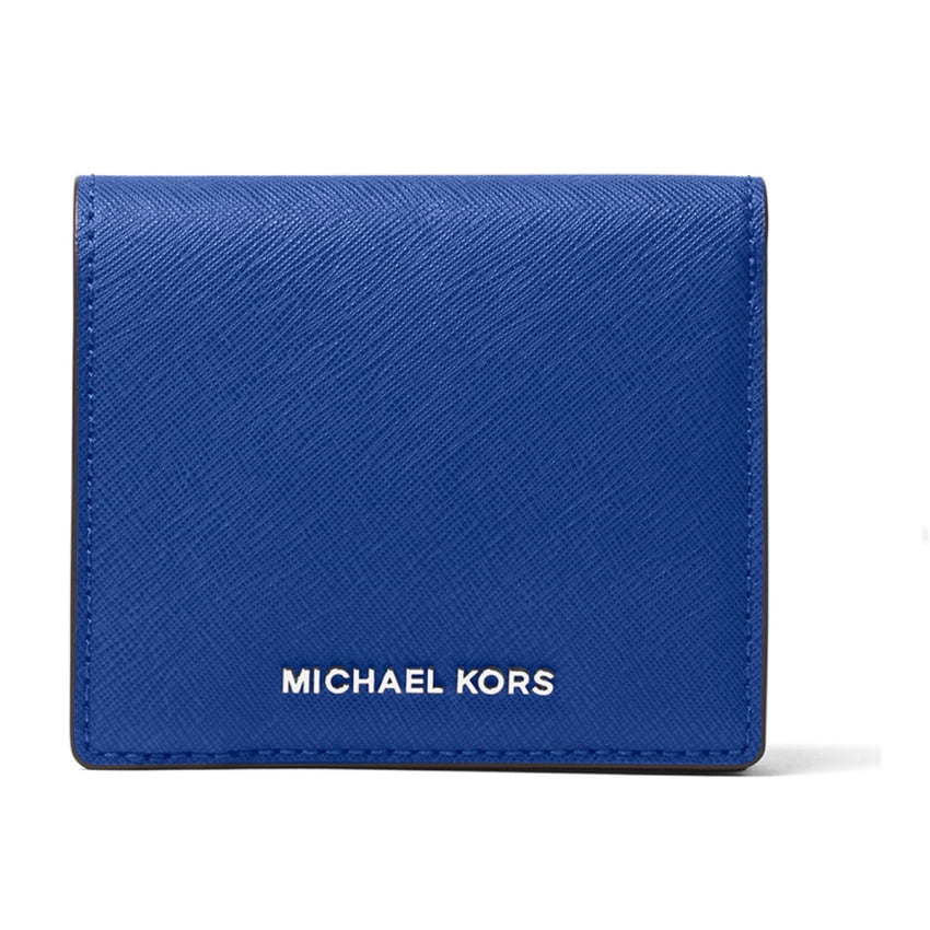 michael kors electric blue wallet