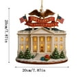 thumbnail image 2 of SLYNSHome Christmas Ornament US 250th Anniversary Ornament Hanging 250th Anniversary Decorations Signs for Patriots, 2 of 7