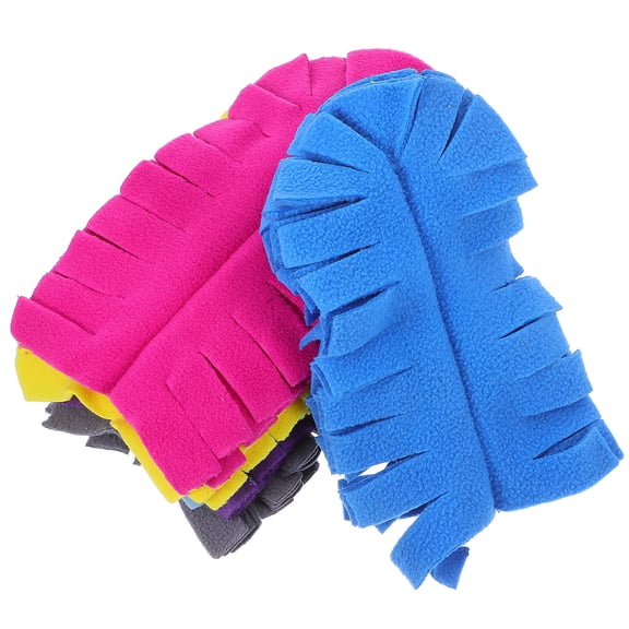 unbranded 6pcs Reusable Duster Refills Hand Duster Cleaning Reusable Pads Washable Duster Head for Cleaning Ceiling Fan Hardwoods Window Kitchen Floor