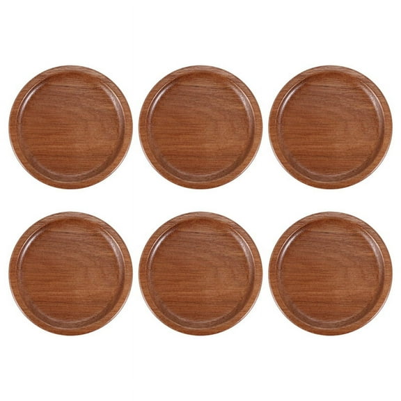 6 Sealed Wooden Storage Lids Set,Wooden for Ball,Kerr Jars,Food Grade Material,Airtight Jars 72mm