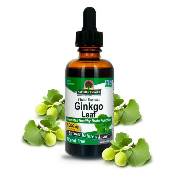 Ginkgo Biloba 2oz Alcohol Free
