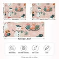 thumbnail image 2 of Yayeee Pillowcase Standard Size Set of 2 Satin Wrinkle Resistant Pillow Case, Christmas Snowman, 2 of 7