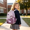 thumbnail image 3 of Kcolen Cute Back To School Backpack for First Day of School Cartoon Print Backpacks With Large Capacity Lightweight Travel Daypack, 3 of 6